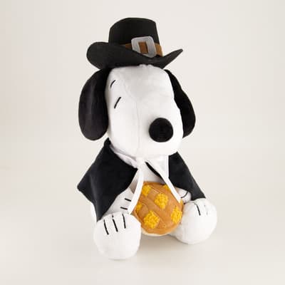12" Snoopy with Pumpkin Pie Plush