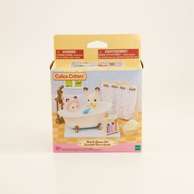 Calico Critters Bath and Shower Set