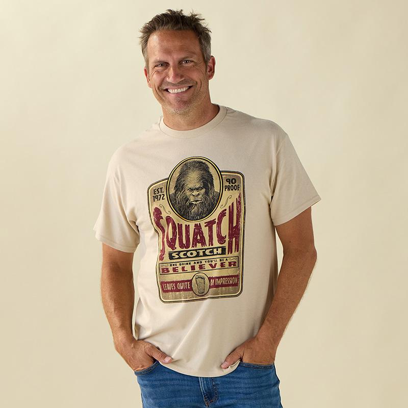 Sasquatch Ivory Tee - Cracker Barrel