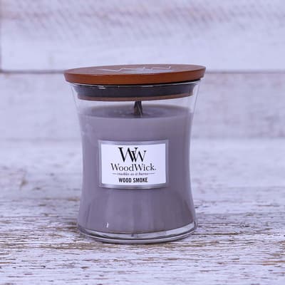 WoodWick Wood Smoke Medium Jar