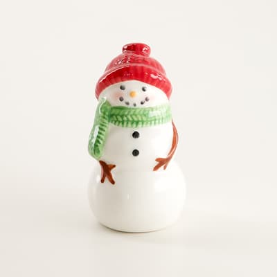 Snowman Mini Pepper Shaker
