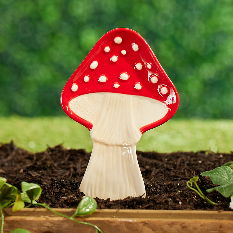 Mushroom Spoon Rest Cracker Barrel