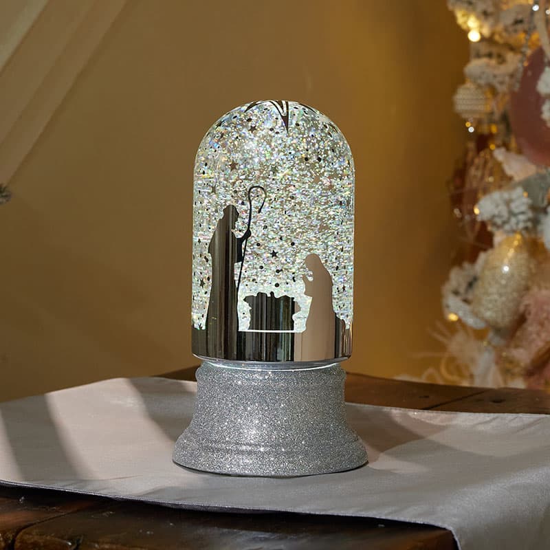 Acrylic Church Glitter Globe - Cracker Barrel