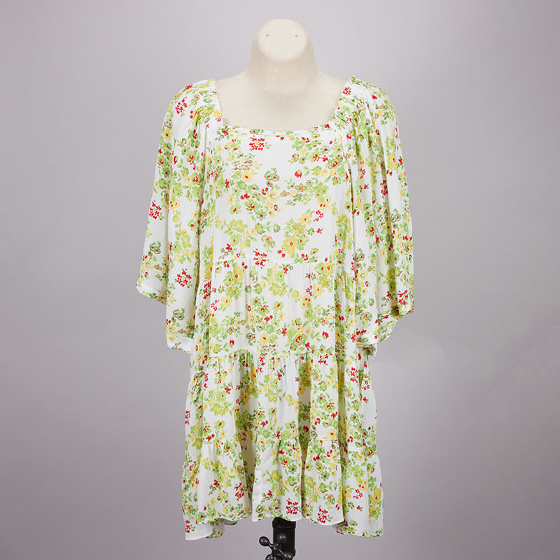 Wide Sleeve Tier Tunic Top - Cracker Barrel