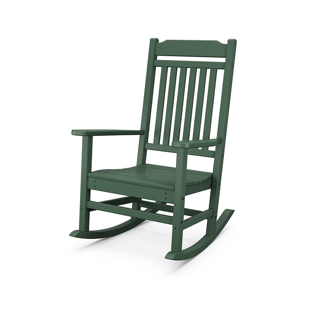 POLYWOOD All Weather Heritage Legacy Slat Rocker Cracker Barrel