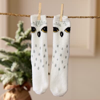 Hedwig Chenille Socks