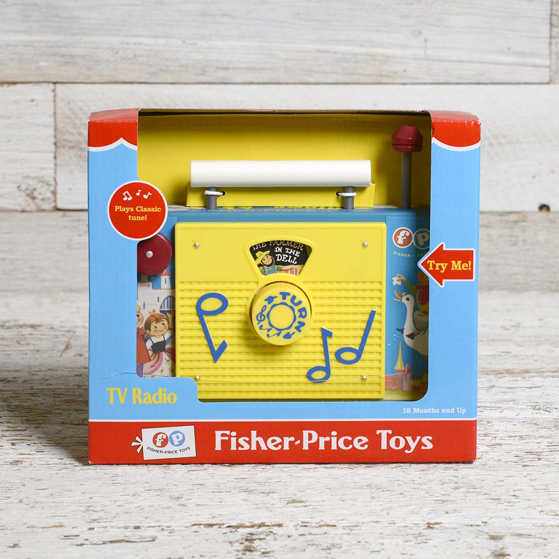 Fisher price tv store radio