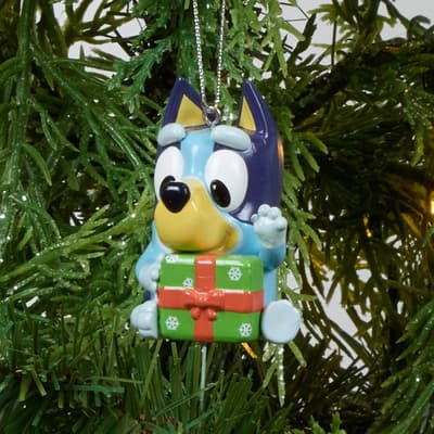 Bluey With Presents Ornament