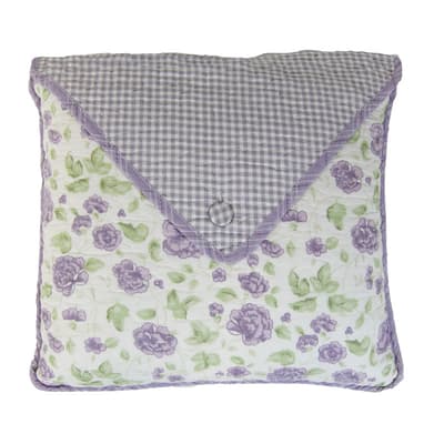 Lavender Rose Pillow by Donna Sharp - Envelope