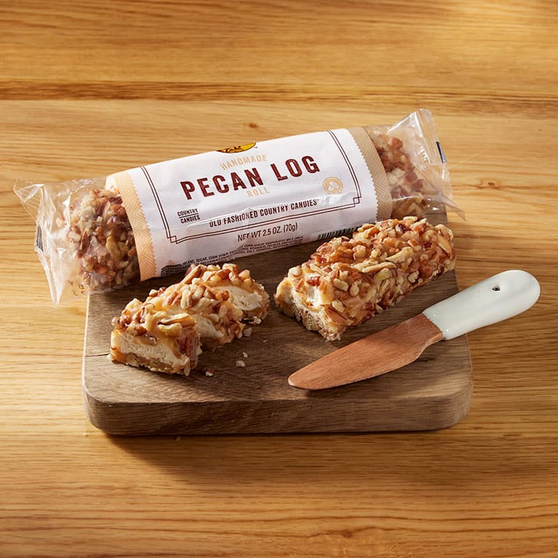 Old-Fashioned Pecan Logs Recipe