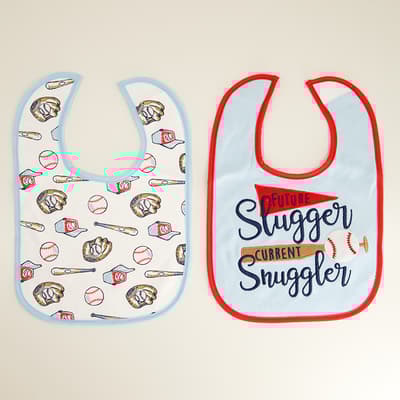 2 Pack Future Slugger Bib and Set