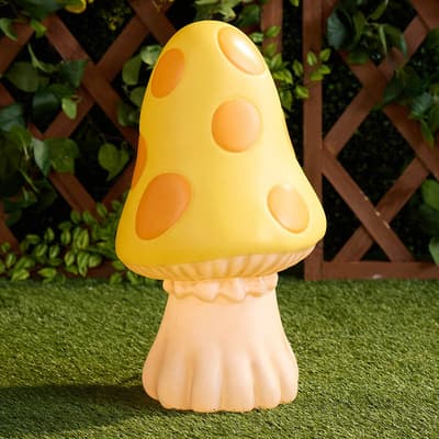 Yellow Mushroom Blow Mold