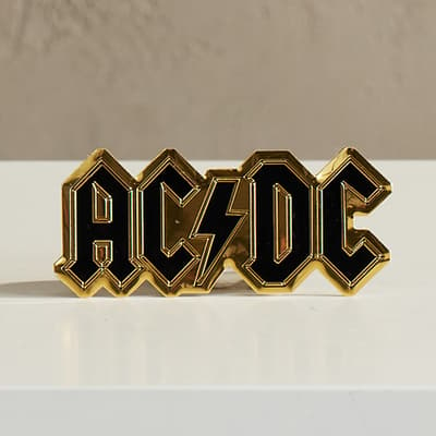 AC/DC Logo Metal Sticker