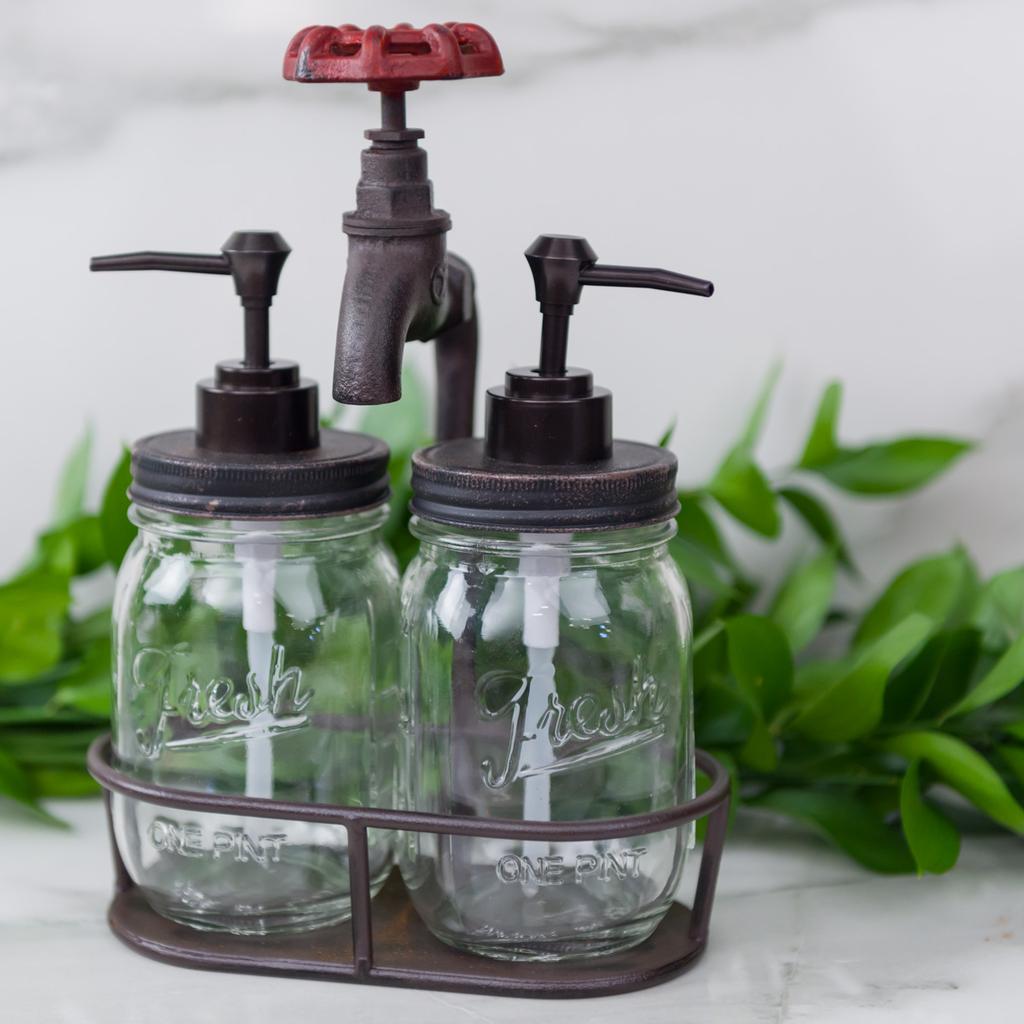 Mason Jar Pump Lid - From Soaps to Condiments