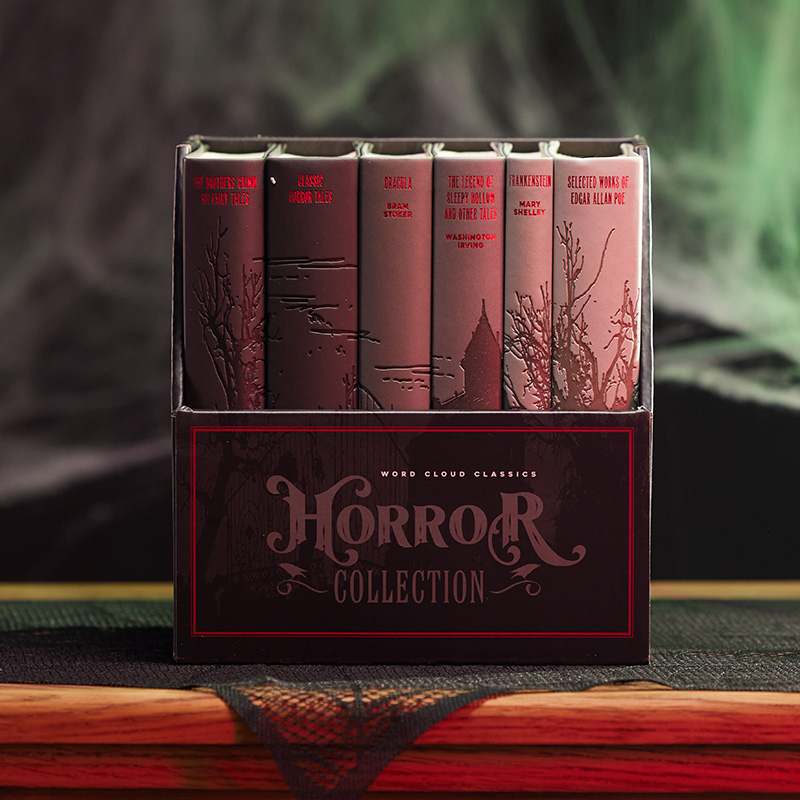ドゥロワー drawer ホラーヴァキュイ　セット売り Word Cloud Classic Horror Collection - Cracker Barrel