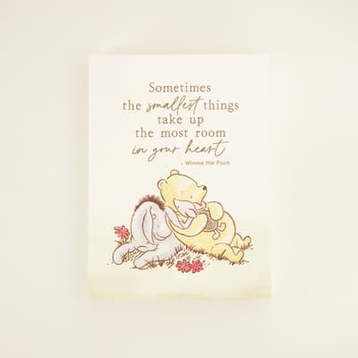 The Smallest Things Block Sign