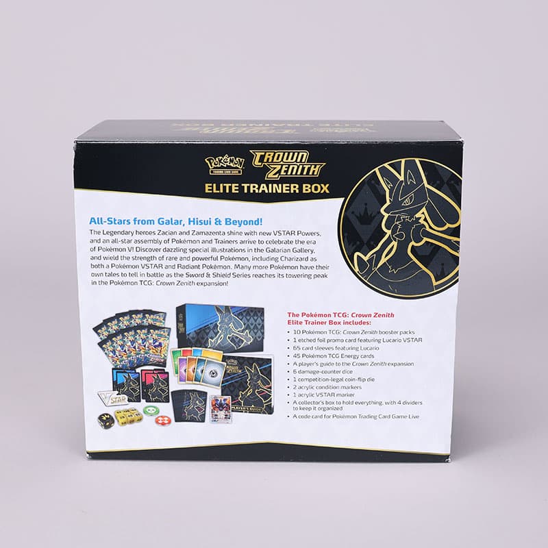 crown zenith booster boxes TCG Crown Zenith Booster Box Brand New Factory Sealed 6 booster packs. 10  cards per pack main image 0