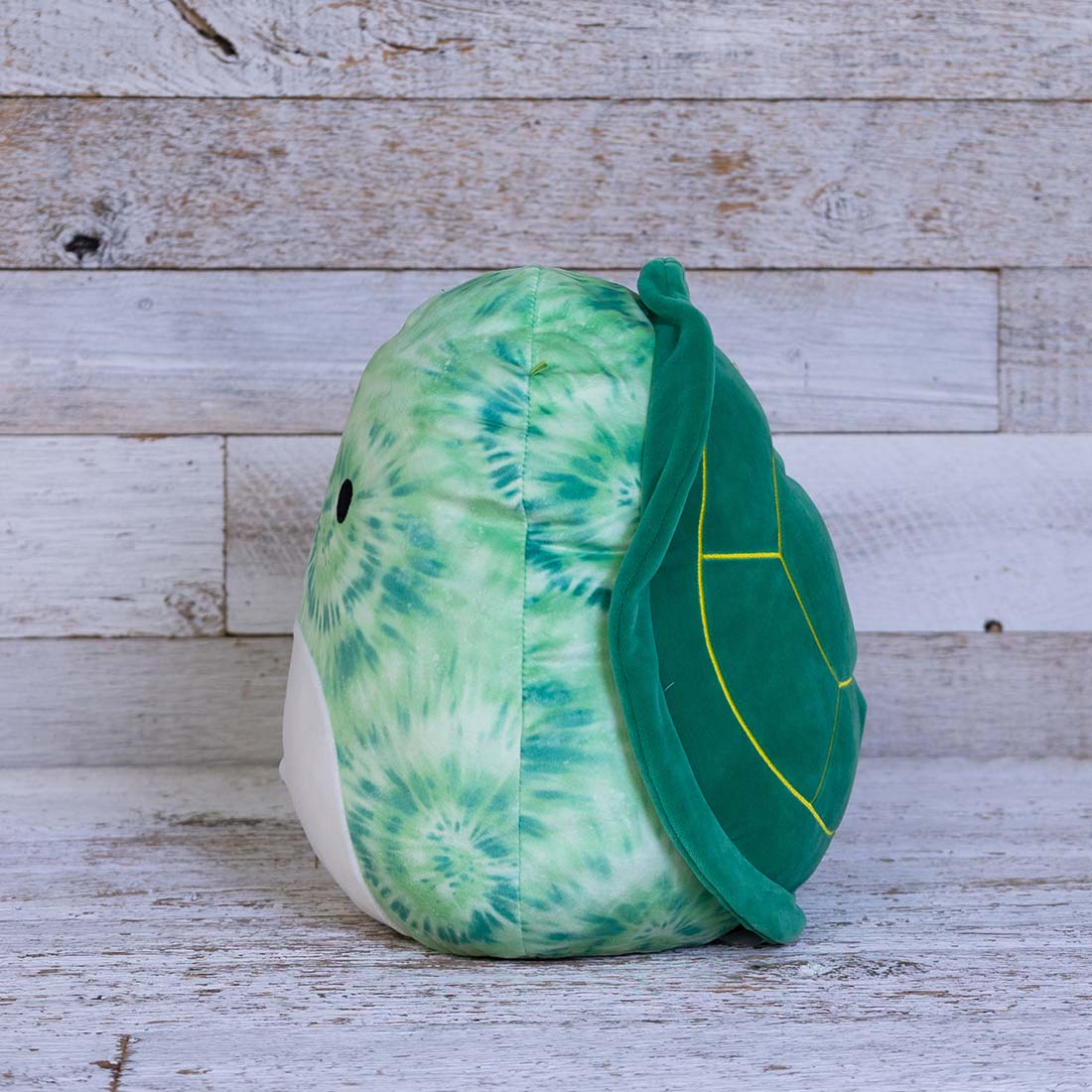 Squishmallow 12 Naddie Tie Dye Turtle Soft EXCLUSIVE Green Plush