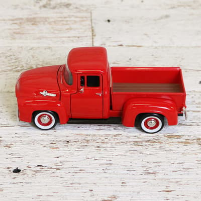 1956 Ford Red F-100 Die Cast Truck