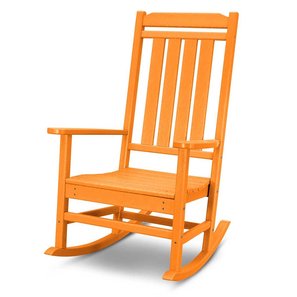 Ladder back rocking chair cracker deals barrel