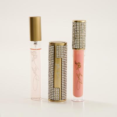Dolly Parton 3 Piece Fragrance and Cosmetics Set