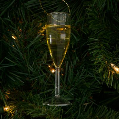 Champagne Glass Ornament