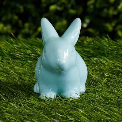 Ceramic Bunny - Blue