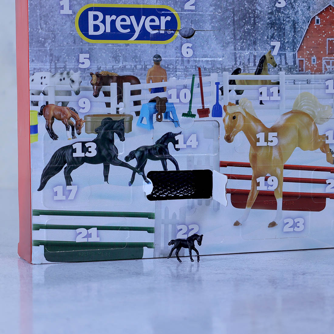 Breyer Horse Play Set Advent Calendar - Cracker Barrel