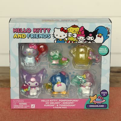 Hello Kitty 6 Pack Figures