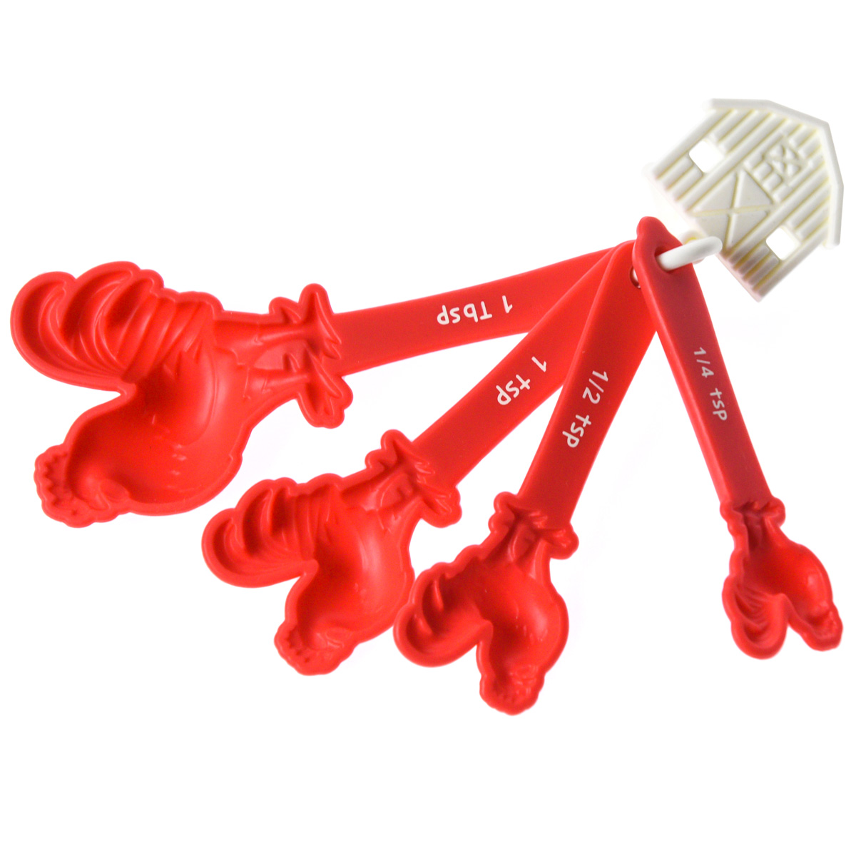  Silicone Rooster Measuring Cups - Cracker Barrel