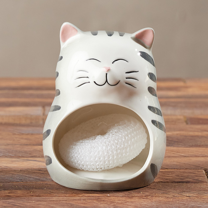 Cat Scrubby Holder