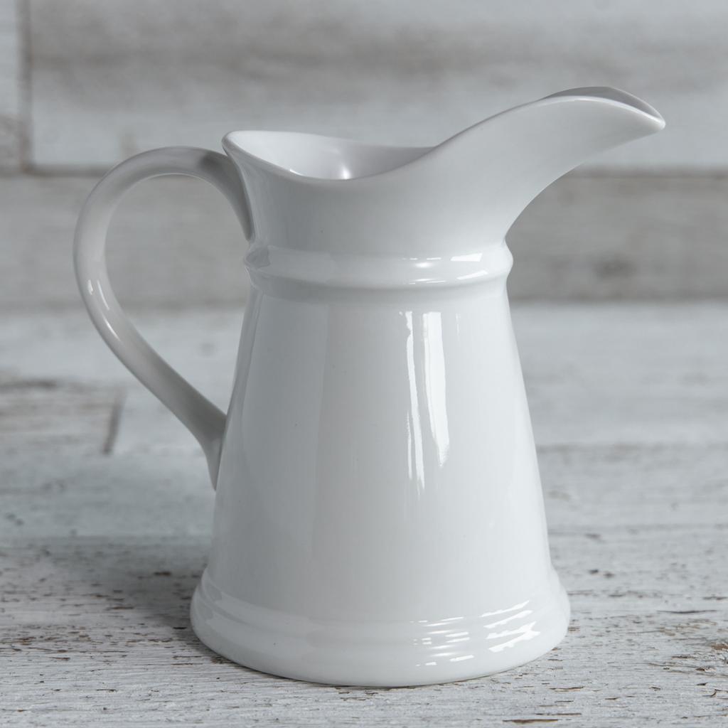 Stoneware Pitcher - Black, Small