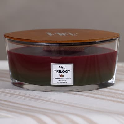 WoodWick&reg; 16oz Hearthside Trilogy Ellipse Jar