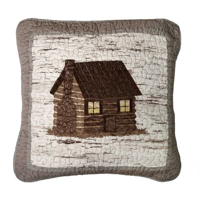 Birch Forest Cabin Dec Pillow by Donna Sharp