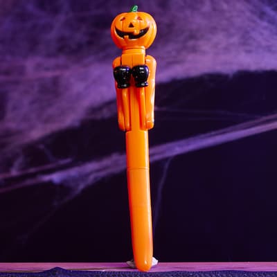 Pumpkin Punching Light Up Pen
