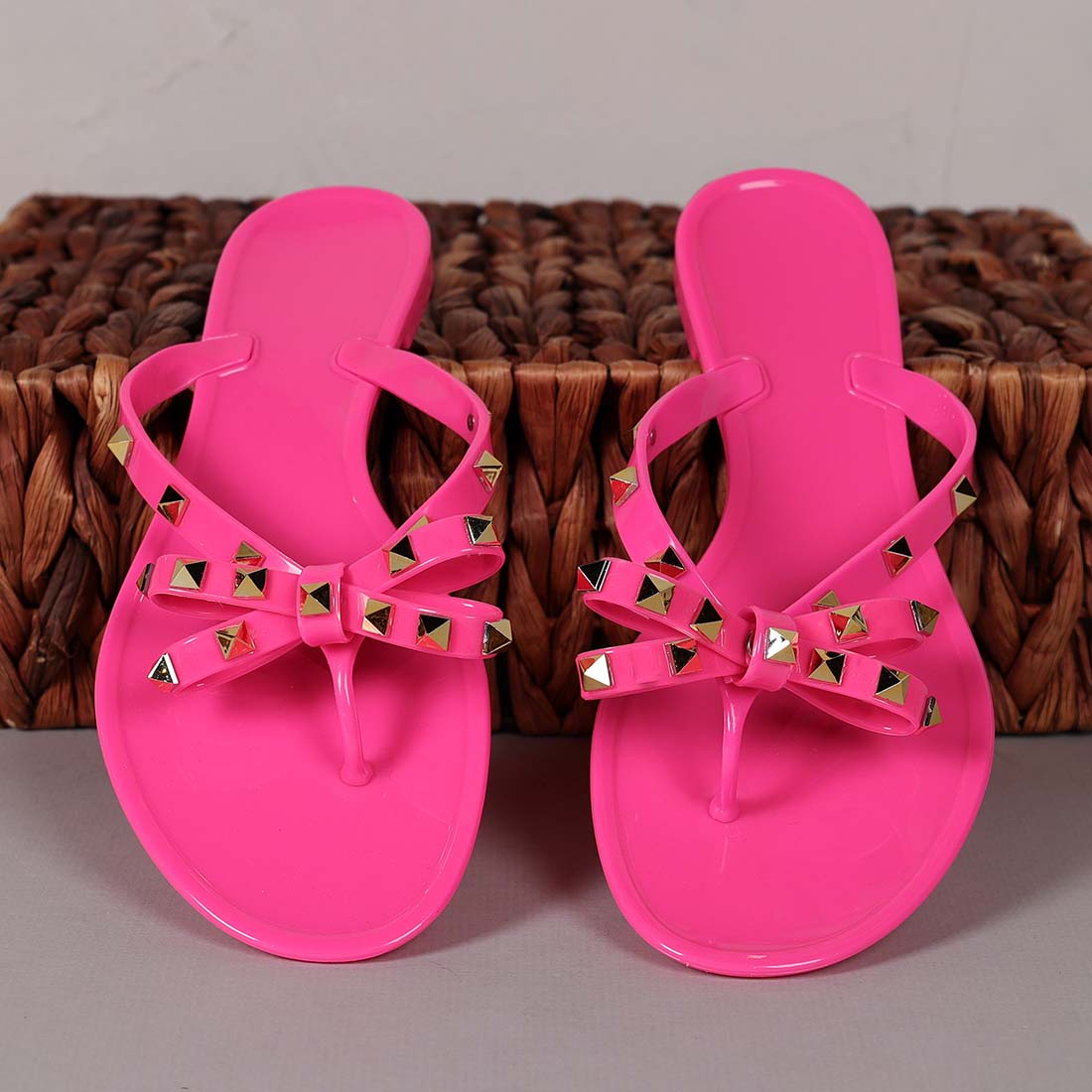 Hot Pink Jelly Sandals - Cracker Barrel