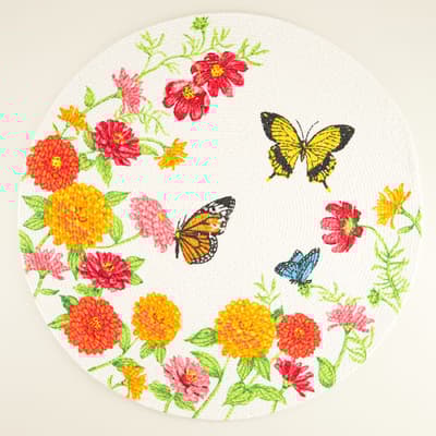 Garden Braided Placemat