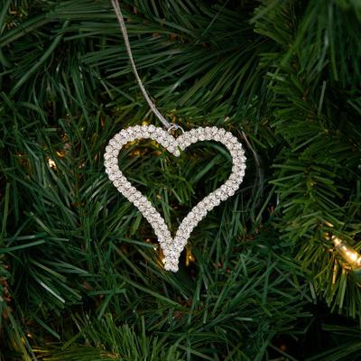 Jeweled Heart Ornament