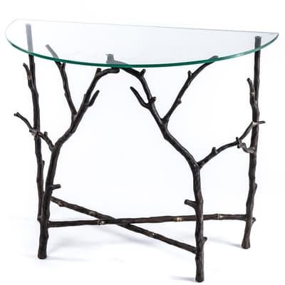 Aluminum Branch Console Table