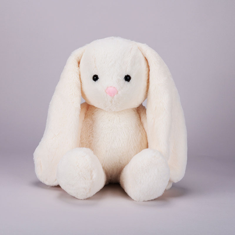 Large Cream Hoppy Bunny Plush - Cracker Barrel