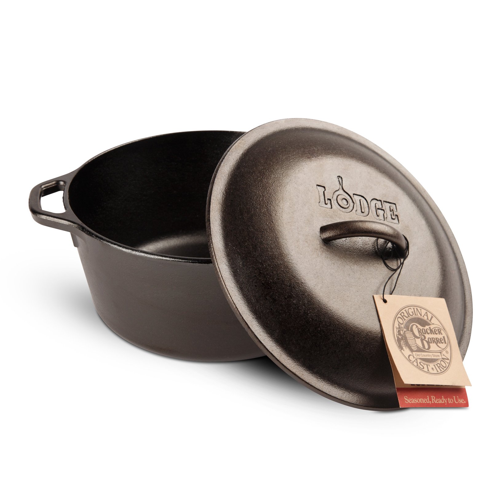 Lodge Cast Iron Sauce Pot with Silicone Brush - Cracker Barrel