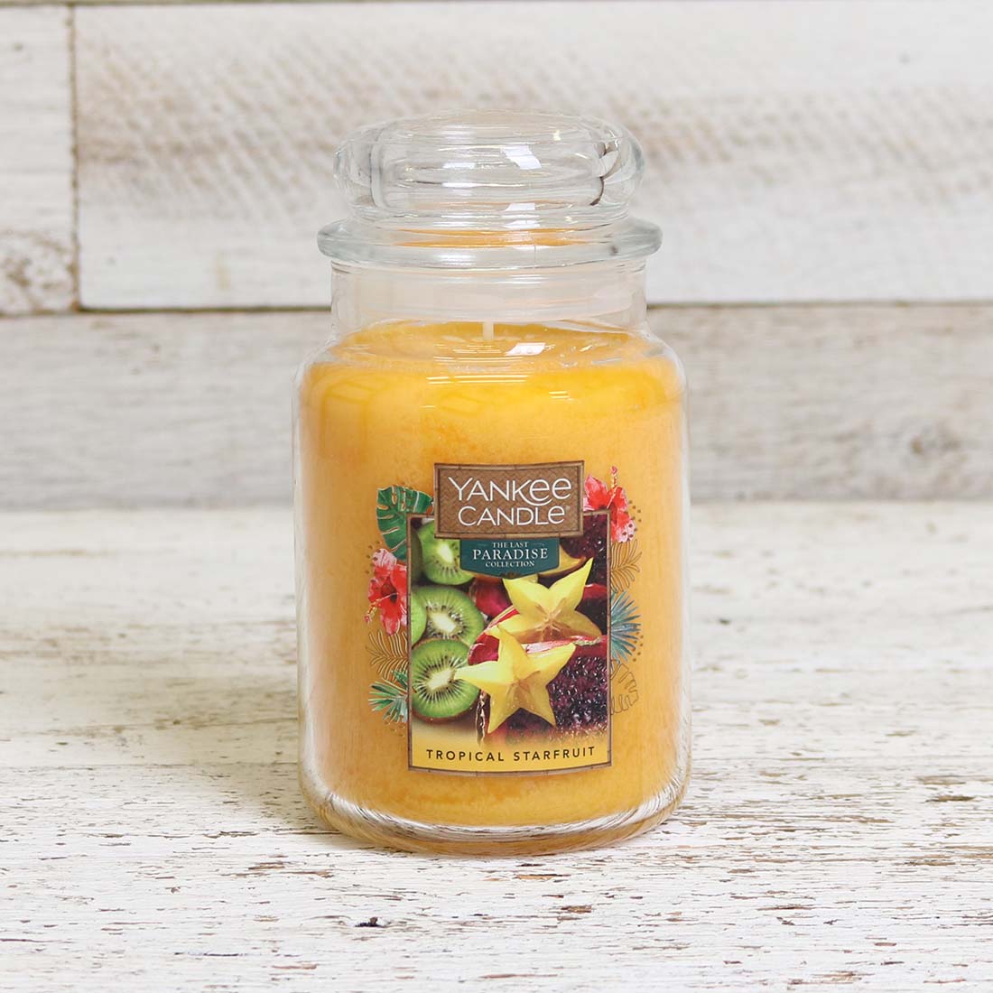 Yankee Tropical Starfruit Large Jar Candle Cracker Barrel