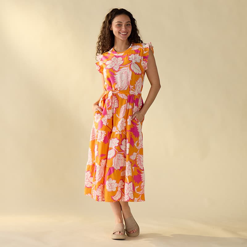 strapless open back dress Gabrielle Dress Rosewood Pink main image 1