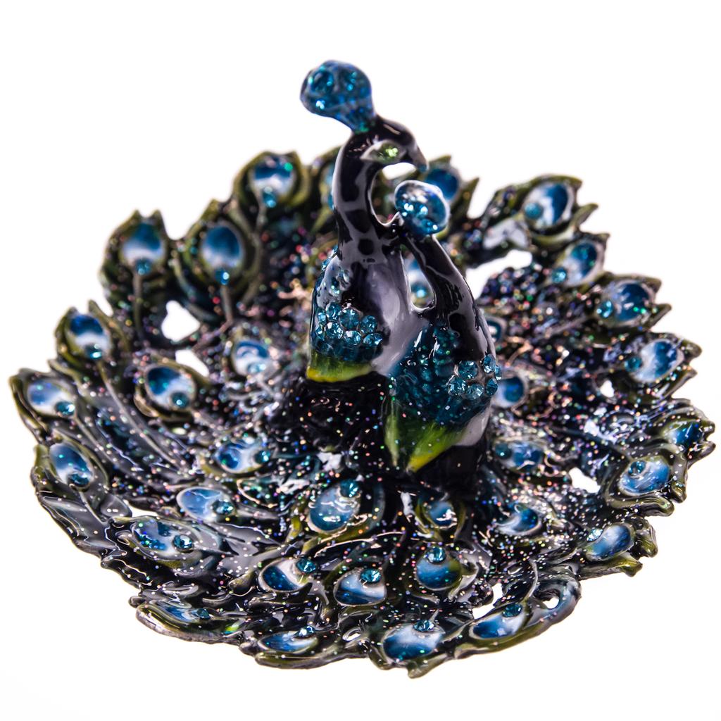 Peacock on sale jewelry holder