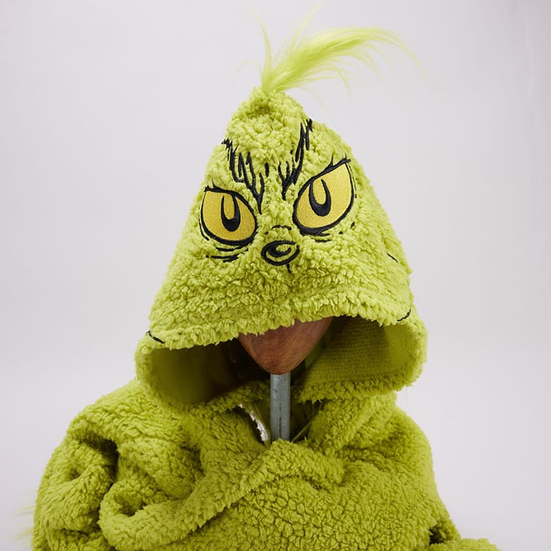 Grinch Sherpa Onesie Cracker Barrel