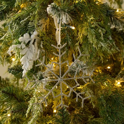 Jeweled Snowflake Ornament