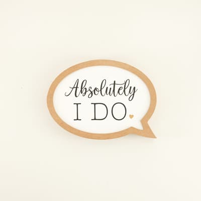 I Absolutely Do Block Sign