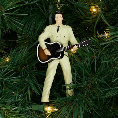 Elvis in GI Blues Ornament