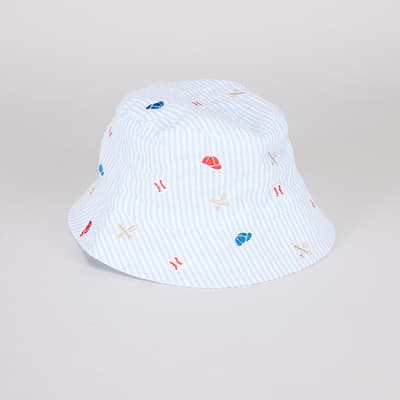 Infant Striped Baseball Hat