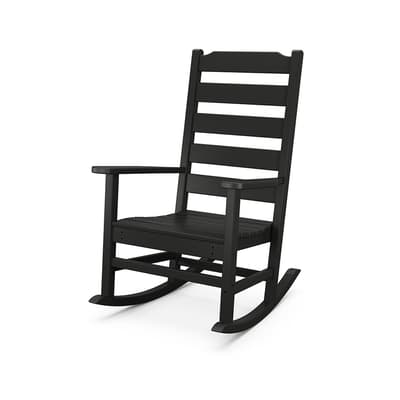 Black outdoor rocking on sale chairs on sale